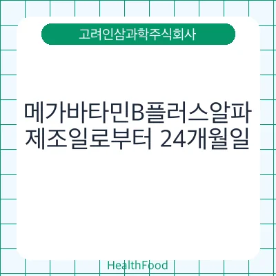 메가바타민B플러스알파