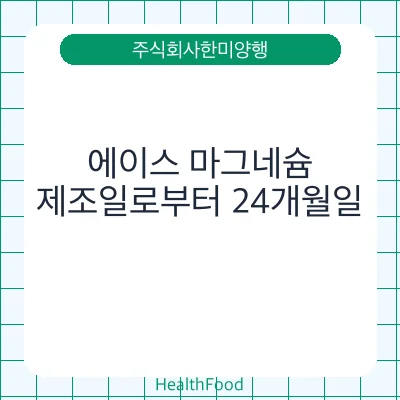 에이스 마그네슘