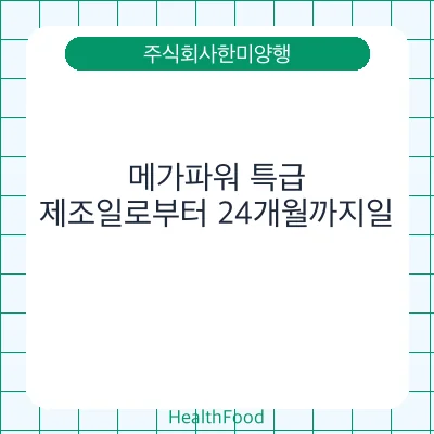 메가파워 특급