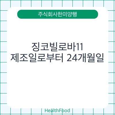 징코빌로바11
