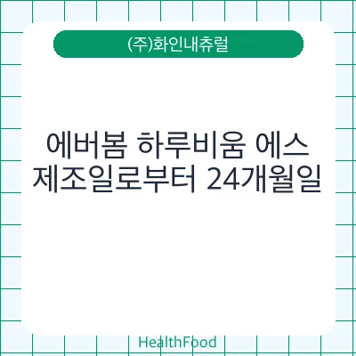 에버봄 하루비움 에스