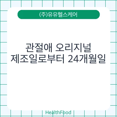 관절애 오리지널