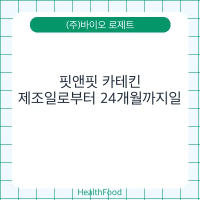 핏앤핏 카테킨