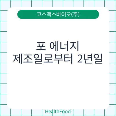 포 에너지