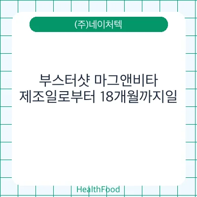부스터샷 마그앤비타