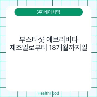 부스터샷 에브리비타
