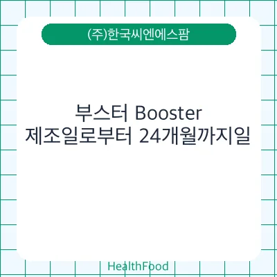 부스터 Booster