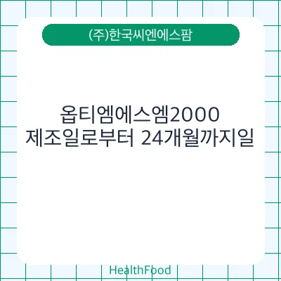 옵티엠에스엠2000