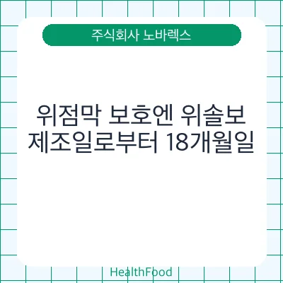 위점막 보호엔 위솔보