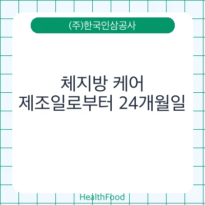 체지방 케어