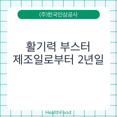 활기력 부스터