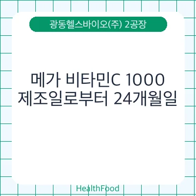 메가 비타민C 1000