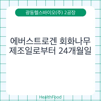 에버스트로겐 회화나무