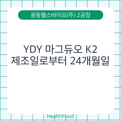 YDY 마그듀오 K2