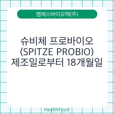 슈비체 프로바이오 (SPITZE PROBIO)