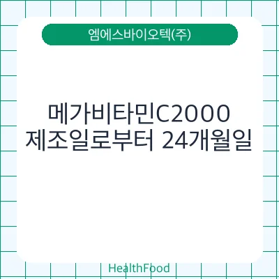 메가비타민C2000