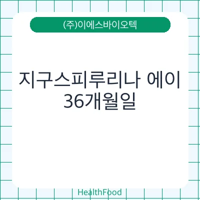 지구스피루리나 에이