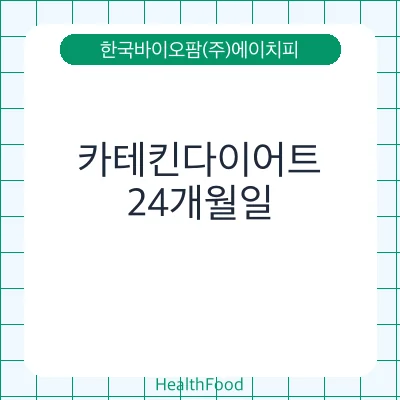 카테킨다이어트