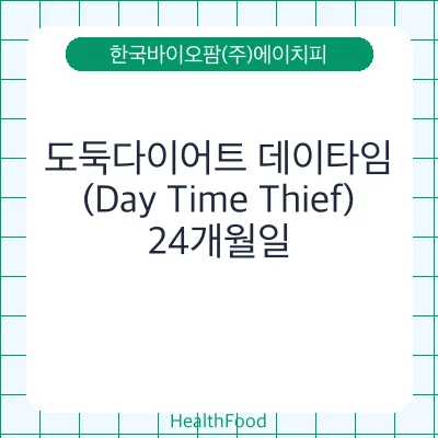 도둑다이어트 데이타임(Day Time Thief)