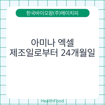 아미나 엑셀