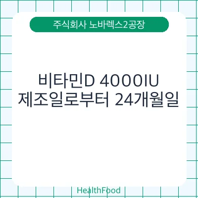 비타민D 4000IU