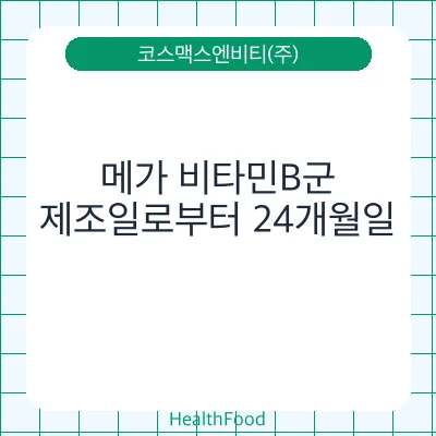 메가 비타민B군