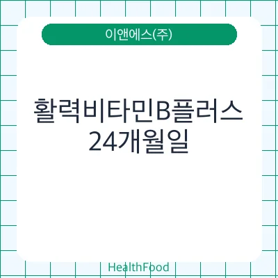 활력비타민B플러스
