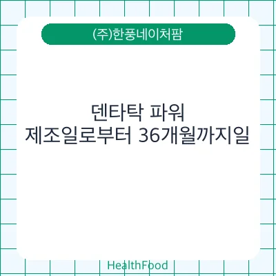 덴타탁 파워