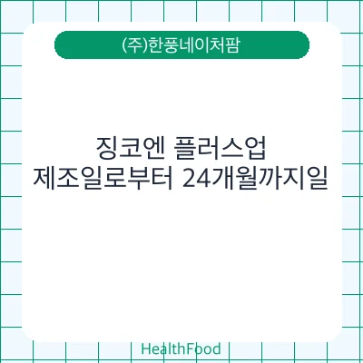징코엔 플러스업