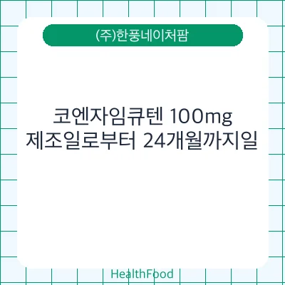 코엔자임큐텐 100mg
