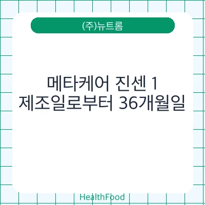 메타케어 진센 1