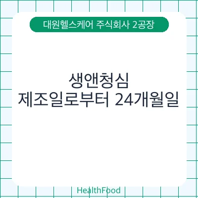 생앤청심