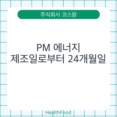 PM 에너지