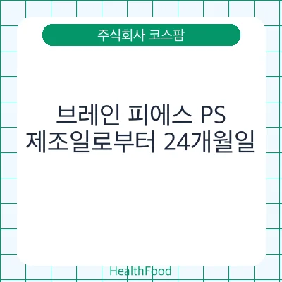 브레인 피에스 PS