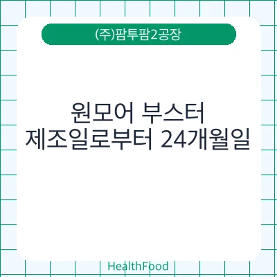 원모어 부스터