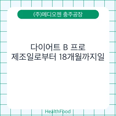다이어트 B 프로