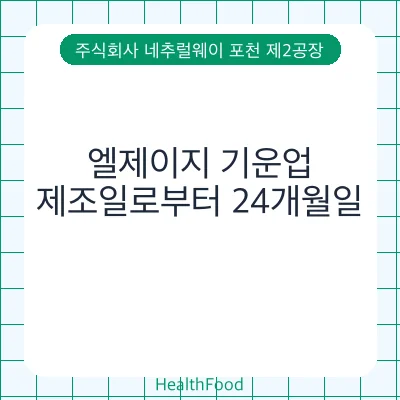 엘제이지 기운업