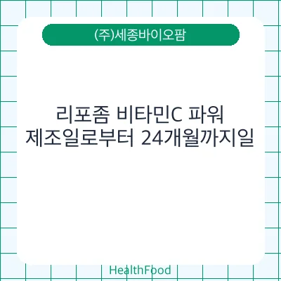 리포좀 비타민C 파워