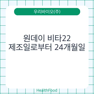 원데이 비타22