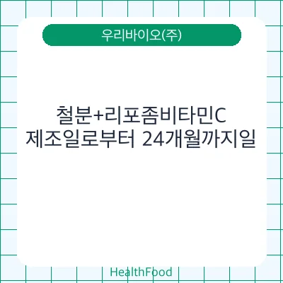 철분+리포좀비타민C