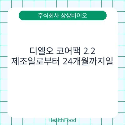 디엘오 코어팩 2.2