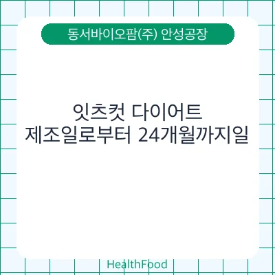 잇츠컷 다이어트