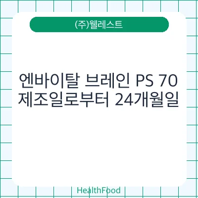 엔바이탈 브레인 PS 70