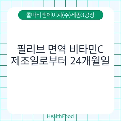 필리브 면역 비타민C
